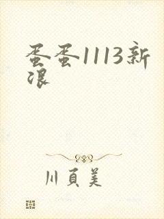 蛋蛋1113新浪