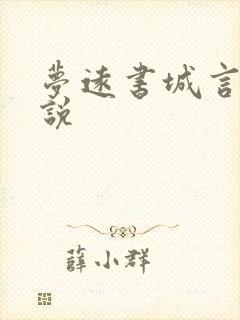 梦远书城言情小说