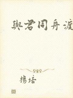 与君同舟渡小说