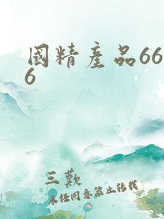 国精产品6666