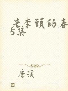 老李头的春天75集