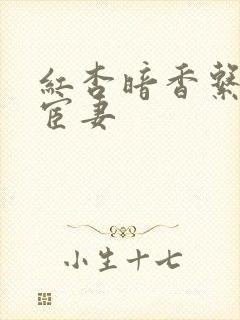 红杏暗香系列之宦妻