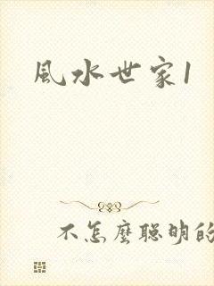 风水世家1