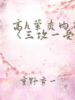 高h荤爽肉欲文〈三攻一受
