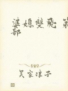 婆媳双飞 第一部