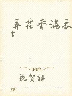 弄花香满衣txt