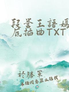 段誉王语嫣在井底插曲TXT