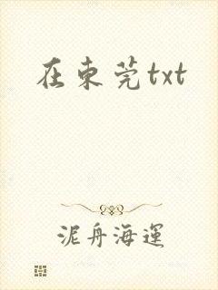在东莞txt