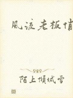 风流老板俏秘书