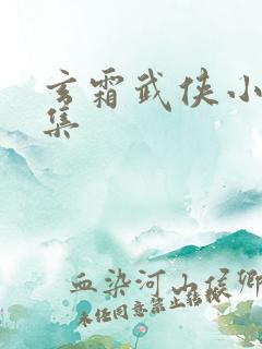 玄霜武侠小说全集