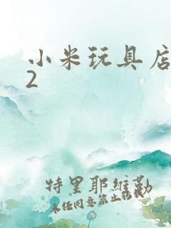 小米玩具店老板2