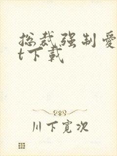 总裁强制爱txt下载