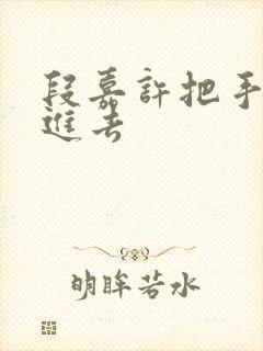 段嘉许把手探了进去