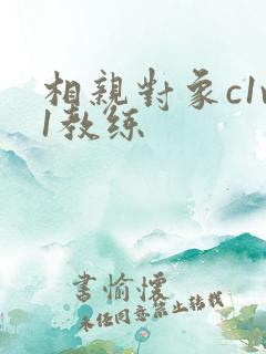 相亲对象c1v1教练