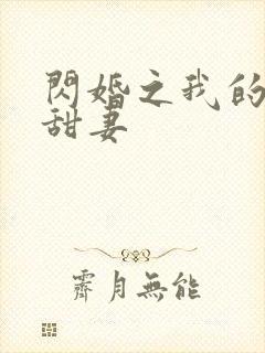 闪婚之我的惹火甜妻