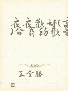 夜夜欢好(高h)公翁的欢爱h