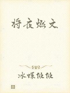将夜燃文