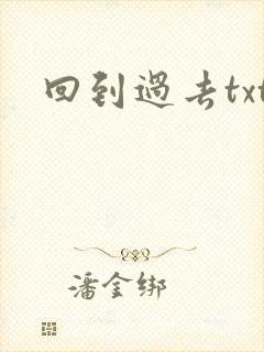 回到过去txt
