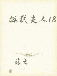 总裁夫人18岁