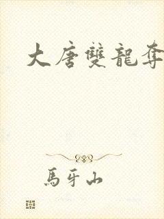 大唐双龙夺艳记