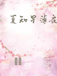 夏知星薄夜宸