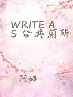 WRITE AS 公共厕所
