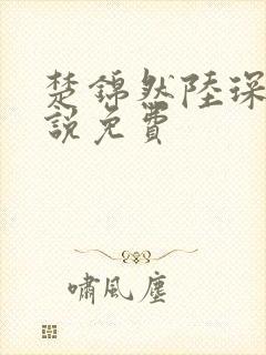 楚锦然陆琛年小说免费