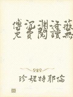 傅沉渊洛薇小说免费阅读无弹窗