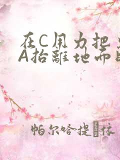 在C用力把桌腿A抬离地面时小说