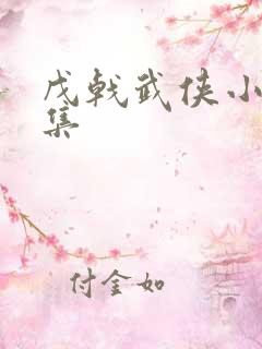 戊戟武侠小说全集