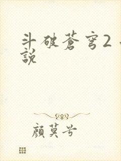 斗破苍穹2 小说