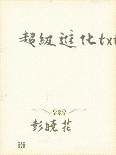 超级进化txt
