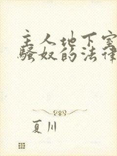 主人地下室惩罚骚奴的法律后果