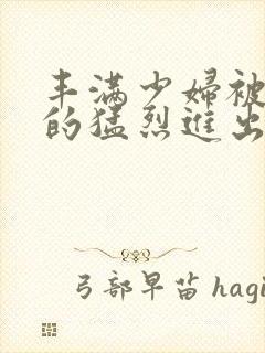 丰满少妇被粗大的猛烈进出小说