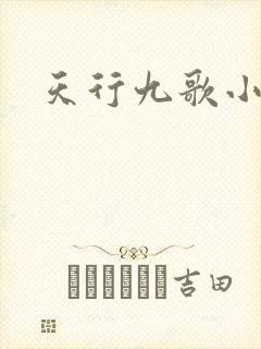 天行九歌小说