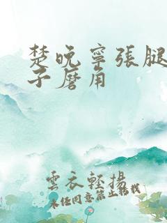 楚晚宁张腿放棋子磨角