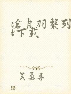 沧月羽系列txt下载