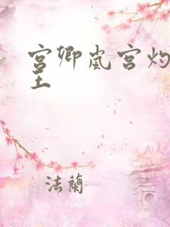 宫卿岚宫灼摄政王