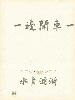 一边开车一边做