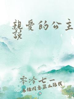 亲爱的公主病小说