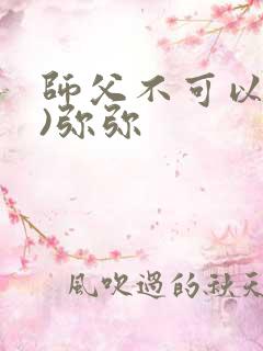 师父不可以(限)弥弥