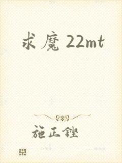 求魔 22mt