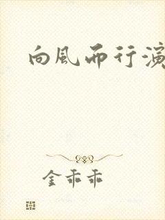 向风而行演员表