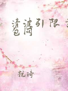 清波引 限 书包网