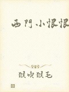 西门小恨恨