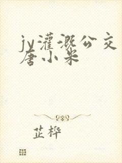 jy灌溉公交车唐小米