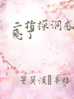 二指探洞感觉要飞了