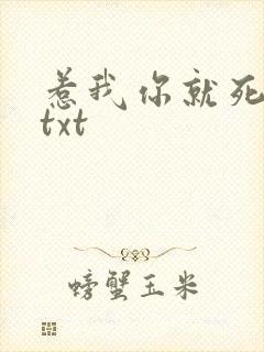 惹我你就死定了txt