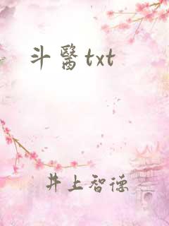 斗医txt