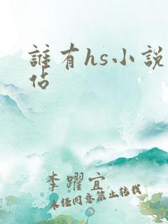 谁有hs小说网站